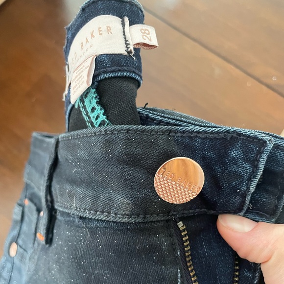 Ted baker sparkly skinny jeans - Picture 3 of 4